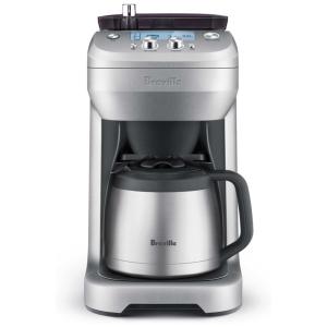 Cafeteira Elétrica Automática 1.7L 1100W, Aço Inoxidável, 110v, BREVILLE BDC650BSSUSC, Prateado