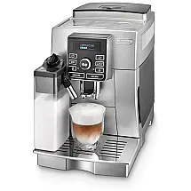 Máquina de Café Express Automática com Painel Digital e Bocal de Leite, 110V, De Longhi, Prata