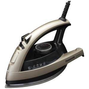Ferro de Passar á Vapor Multidirecional com Controle de Temperatura e Base de Cerâmica, 110v, PANASONIC NI W810CS, Dourado