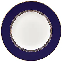 Prato para Salada de 20 cm, Mais Elegância em Sua Mesa com Formato Redondo e Material de Porcelana Fina de Osso, Wedgwood, Branco