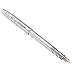 Caneta Tinteiro com Escrita Suave Ponta Média e Estojo, SHEAFFER E0930643 30, Prateado