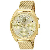 Relógio Masculino de Quartzo, com Pulseira de Aço Inoxidável, TOMMY HILFIGER 1781488, Dourado