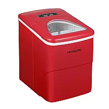 Máquina de Gelo, Portátil, Produz 12kg, Dia 9 Cubos, 6 12min, 110v, FRIGIDAIRE EFIC108 RED, Vermelho