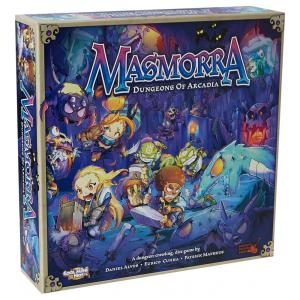 Jogo de Estratégia Masmorra Dungeons of Arcadia 1 a 4 Jogadores, Para Maiores de 12 Anos, CMON MMR001, Preto