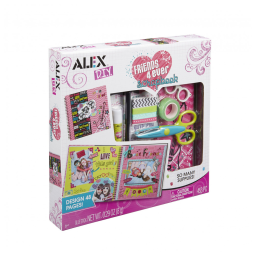 Kit Caixa Divertido e Educativa com 453 Peças Para Crianças de 6 ou Mais, ALEX TOYS 106BF 5, Rosa