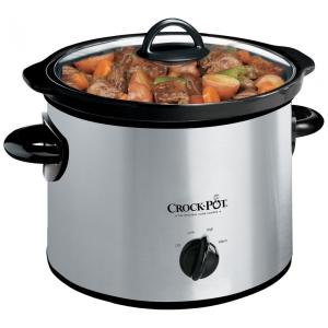 Panela Elétrica de Cozimento Lento Crock-Pot Manual Prata 3 Litros
