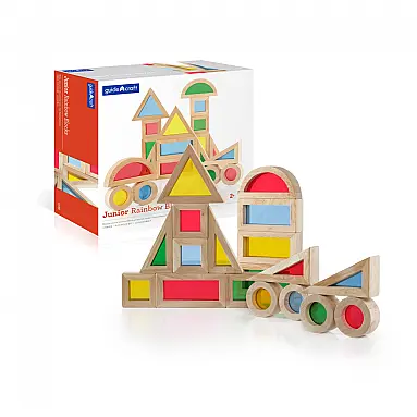 Blocos sensoriais Jr. Rainbow Blocks