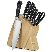 Conjunto de Facas Wusthof Classic Slim de 7 peças Natural