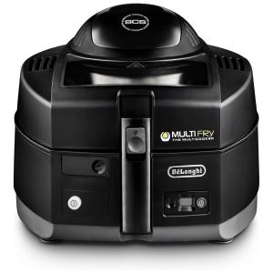 Fritadeira Elétrica AirFryer 3L, 1200W, 110V, DELONGHI FH1130 Multifry, Preto