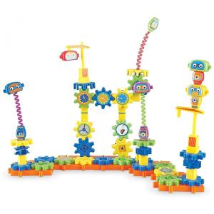 Fábrica de Robôs Learning Resources 1-2-3 Build It! – Kit Educativo Infantil, 18 Peças Grandes, Desenvolve STEM e Motricidade, Multicolorido