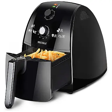 Fritadeira Elétrica AirFryer 4L Multifuncional,