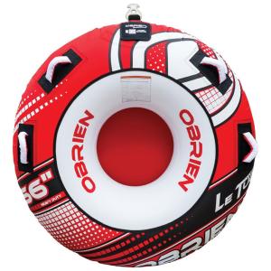 Boia Rebocável Aquática OBrien para 2 Pessoas, Vermelha