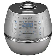 elétrico por indução aquecimento arroz panela de pressão 10 copos Metallic, CUCKOO CRP CHSS1009FN, Cinza
