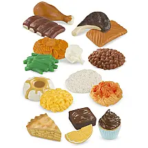 Kit Comida Realista para Brincar com 17 Peças para Crianças Acima de 3 Anos, Melissa & Doug