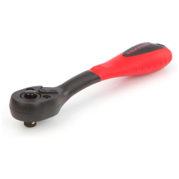 Ferramenta Automotiva Catraca de 1, 4 Liberação Rápida de 5 Cabeça Oval 72 Dentes, TEKTON 1456, Vermelho