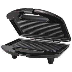 Sanduicheira Antiaderente 750W, 110v, BRENTWOOD TS 246, Preto
