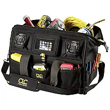 Bolsa de Ferramentas Organizadora com 39 Compartimentos, CUSTOM LEATHERCRAFT A233, Preto