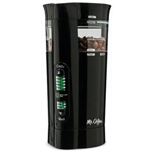 Moedor de Café Elétrico Ajustável com 3 Configurações de Moagem, 110V, Mr Coffee IDS77, Preto