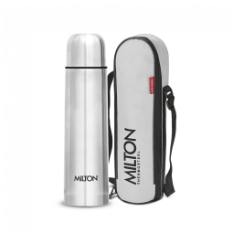 Garrafa Térmica para Água 500mL em Aço Inoxidável Isolada a Vácuo de Parede Dupla com Tampa à Prova de Vazamentos, sem BPA e Bolsa Térmica