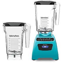 Liquidificador Profissional com 2 Jarras 2,6L e 2,2L, 4 Ciclos Pré Programados, 5 Vel, 110V 1560W, Blendtec Classic 575, Azul