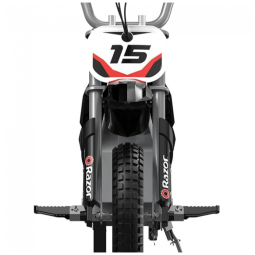 Razor MX400 Dirt Rocket: Moto Elétrica para Crianças de 8 Anos, até 140 lb, Bateria de 24V, 14 Mph, 30min de Autonomia