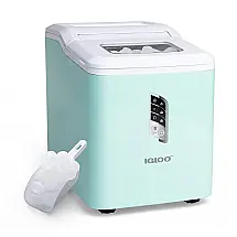 Máquina de Gelo até 11 kg em 24H Portátil, 120W, 110v, IGLOO, Azul
