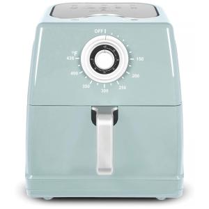 Fritadeira Elétrica AirFryer 8.5L com Revestimento Cerâmico Antiaderente, 110V, Paula Deen, Azul