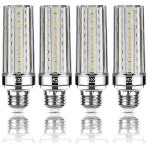 Lâmpada LED Base E26 6000K com 2000 Lumens na Cor Branca 150W, 4 Un, 110v, YIIZON, Branco