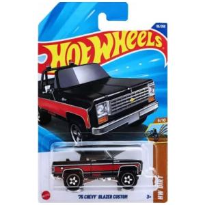 Hot Wheels 75 Chevy Blazer Custom Preto, Série HW Dirt 510, 115/250