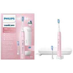 ExpertClean Escova de Dentes Elétrica, recarregável, com Bluetooth, 1 unidade, rosa, PHILIPS SONICARE HX9690, 07, Rosa