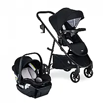 Cadeirinha Britax Willow Brook Sistema de Viagem Cinza Glacial Recém-nascido a 13,6 kg