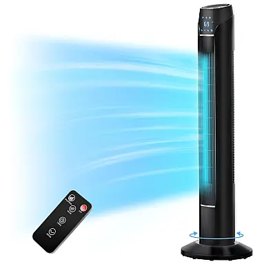 Ventilador de Torre com Controle