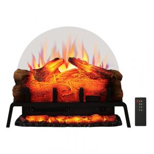 Lareira Elétrica Ecológica com Controle Remoto, 6 Cores de Chama, 5 Níveis de Brilho e Som Crepitante, 110V 750W/1500W, PuraFlame EF511A