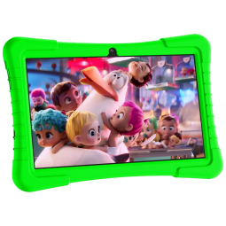 Tablet Infantil 10 Educativo com Controle de Pais, WiFi e Câmera Dupla, 2 GB 64GB, YOBANSE, Verde