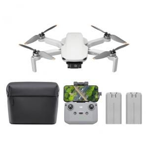 Combo de Drone DJI Mini 4K Camera, Drone com Câmera 4K UHD para Adultos, Estabilização Gimbal 3 Eixos, Transmissão de Vídeo 10km