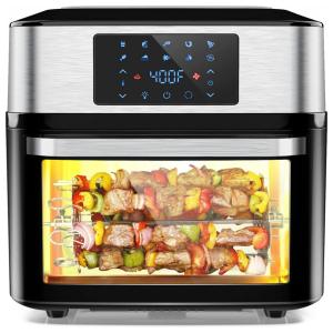 ICONITESER AO1202K3 Fritadeira Elétrica Air Fryer 20L, com Painel de Controle Digital, 110V, 1800W, Prata