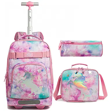 Mochila Escolar Infantil com Rodinhas