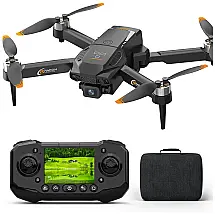 Drone com Câmera para Adultos, Drones em HD 1080P com Controle de Tela LCD e Cartão SD de 8GB, suangrc,