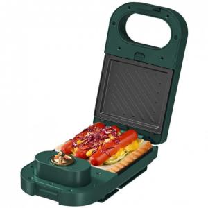 AASDF Sanduicheira Antiaderente 5 em 1 c, Temporizador