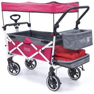 Carrinho de Bebê e Passeio Dobrável e Multifuncional, Peso Máximo 69 kg, CREATIVE OUTDOOR DISTRIBUTOR 906103, Rosa