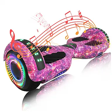 Hoverboard SIMATE Galaxy Purple com