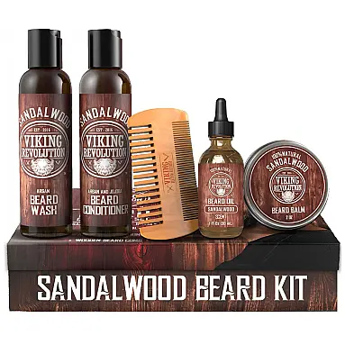 Kit para Barba Profissional Portátil
