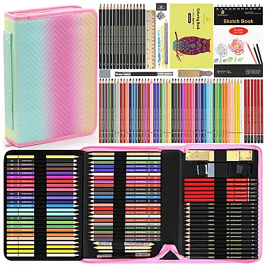 Kit de desenho 80 peças