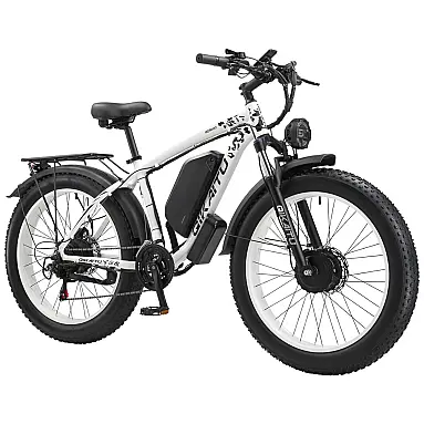 Bicicleta Elétrica 2000W Motor Duplo,