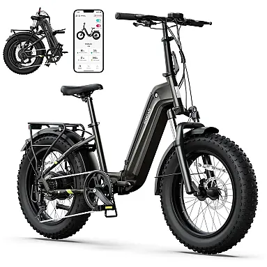 Bicicleta Elétrica Dobrável Sisigad 1500W