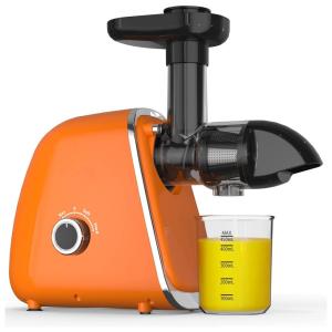 THER Centrífuga de Frutas com 7 Velocidades, Aço Inoxidável e Silencioso, 110V, Laranja