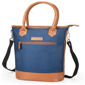 Tirrinia Bolsa Térmica Para Transporte de Vinhos até 2 Garrafas com Alça Ajustável, Preta