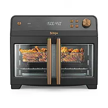 Forno Air Fryer Ninja French Door Premier 10 em 1 Porta Dupla 19,2 L (20,3 qt) Preto FO101BK