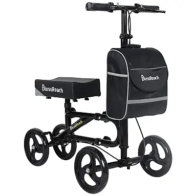 Scooter médico deluxe com andador