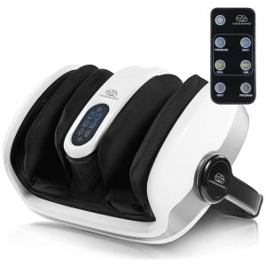Massageador Elétrico para Pés com 5 Configurações e Controle, Cloud Massage, Branco
